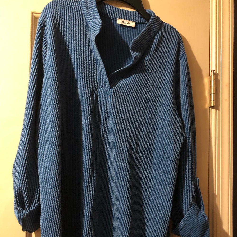 Blumin Shirt Size Small - Blue